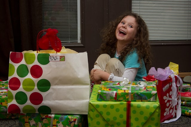 joy, happiness, Christmas, unadulerated, anticipation, presents, adoption